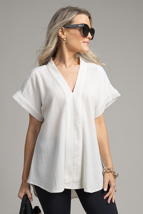 Haley Texture Top, White - 4K7A7812p crop mid thigh.jpg